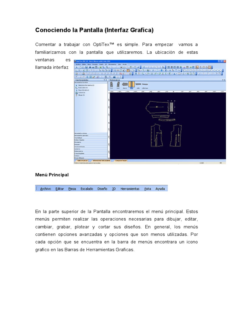 OPTITEX - Manual-completo-de-diseno-en-Espanol PDF | PDF | Ventana ...