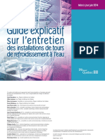 Guide Explicatif Entretien Tours Refroidissement Eau PDF