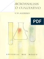 Semi Microanalisis Quimico Cualitativo