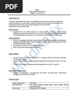 ETL Testing Resume 2