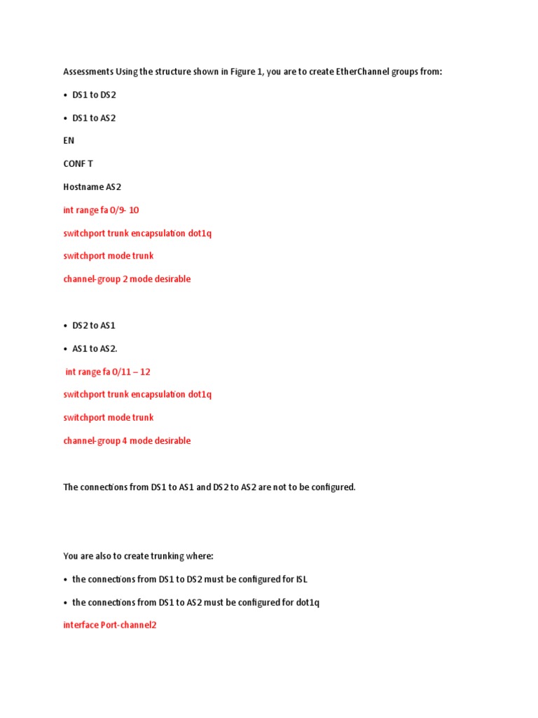 Int Range Fa 0/910 Switchport Trunk Encapsulation Dot1q Switchport