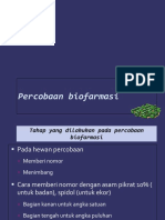 (7) Percobaan biofarmasi