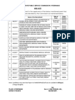 TSPSC Exam Dates Press