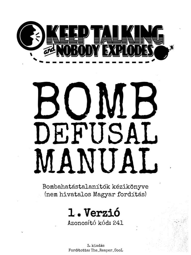 BOMB DEFUSAL MANUAL ROBLOX visual data 7