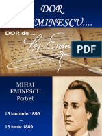 Dor de Eminescu...