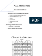 FPGA Architecture: - Assembly of Fundamental Blocks