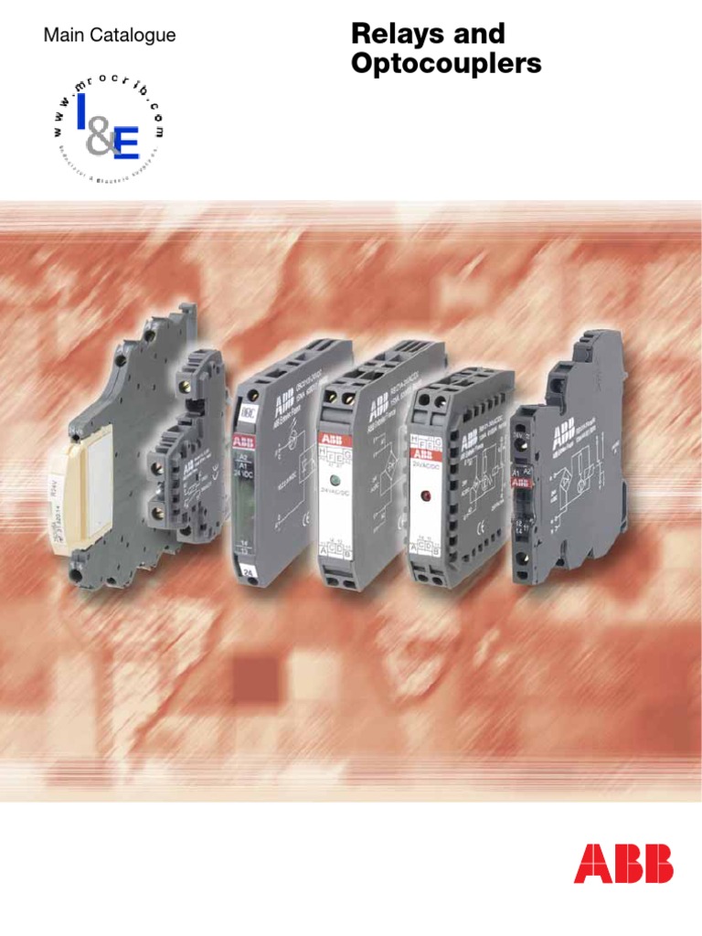 ABB Relays and Optocouplers PDF Relay Programmable Logic Controller