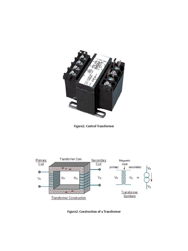 Figure1: Control Transformer | PDF