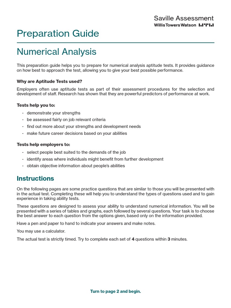 Preparation Guide Numerical Analysis | PDF | Glasses | Question