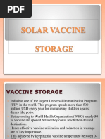 Solar Vaccine Storage