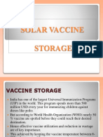 Solar Vaccine Storage