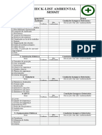 Check-List Ambiental