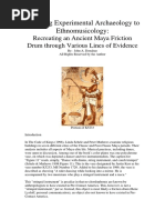 John A Donahue - Applying Experimental Archaeology To Ethnomusicology PDF