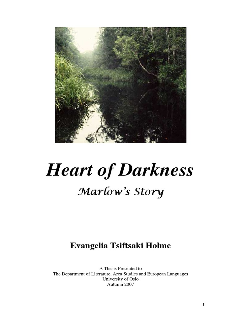 heart of darkness thesis pdf