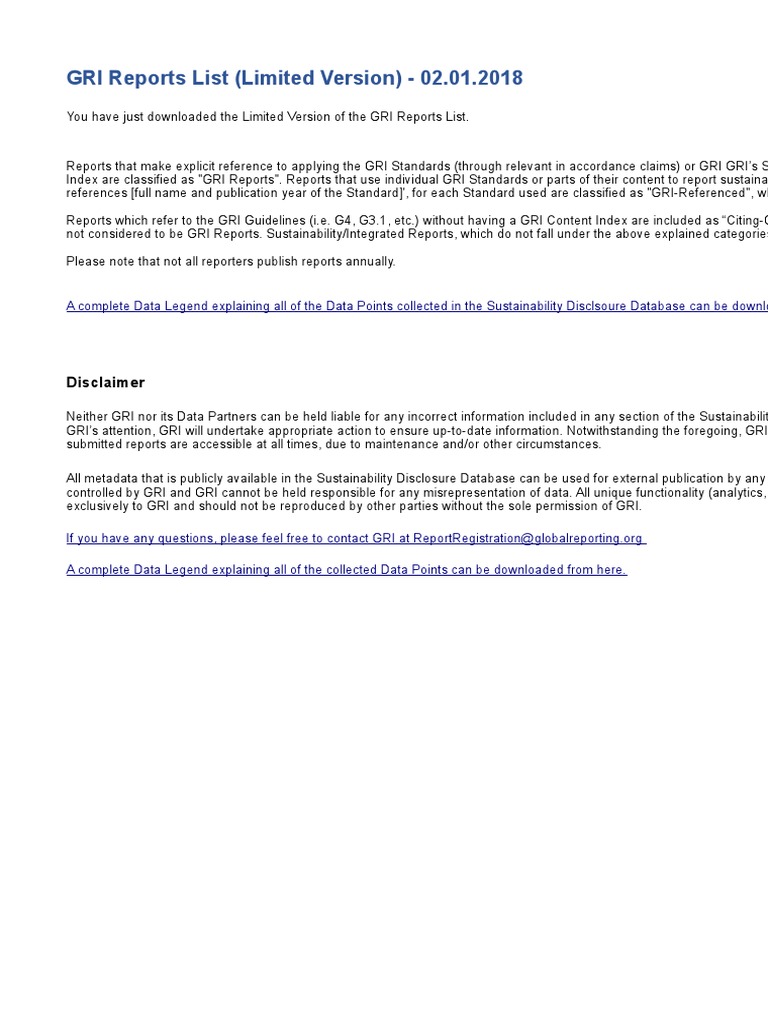 Gri Reports List Limited 1 Modificat Xlsx