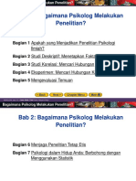 Bab 2 Bagaimana Psikolog Melakukan Penelitian