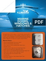Marine Doors, Windows & Hatches