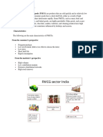 FMCG Industry Profile:: Fast-Moving Consumer Goods (FMCG) Are Products That Are Sold Quickly and at Relatively Low