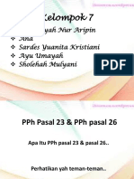 PPH Pasal 23 26