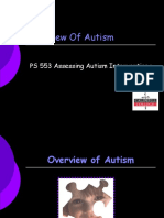PS 553 Fontbonne Overview of Autism