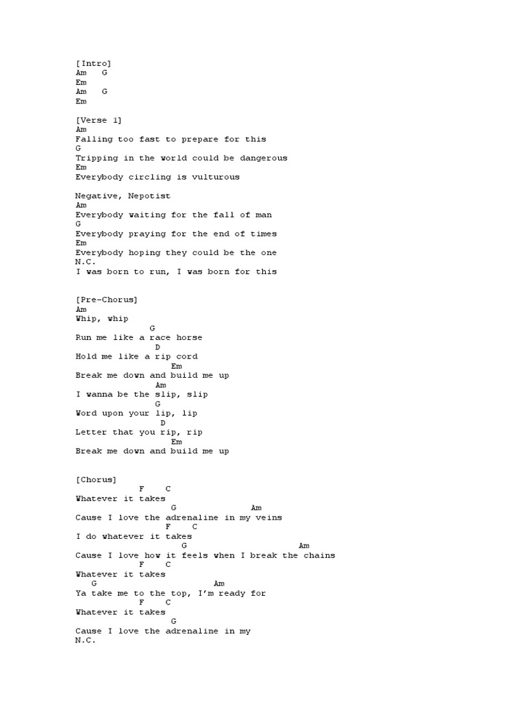 Whatever It Takes - Imagine Dragons | Song Structure | Leisure