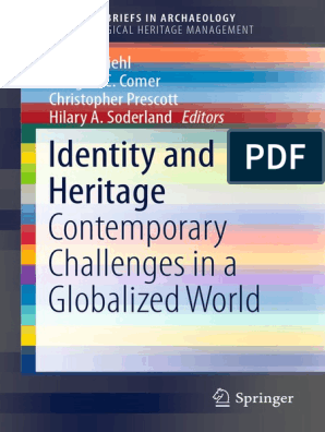 Identity and Heritage Contemporary Challenges in A Globalized World, PDF, Supply And Demand