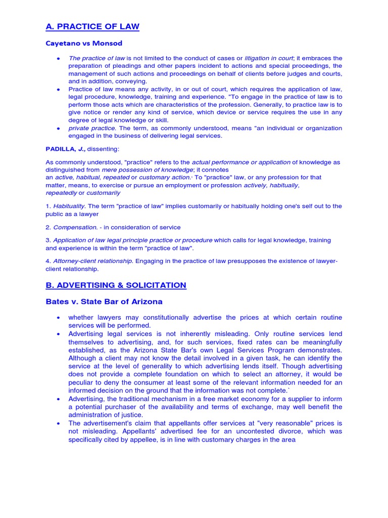 Legal Ethics Reviewer PDF Attorney's Fee Lawyer