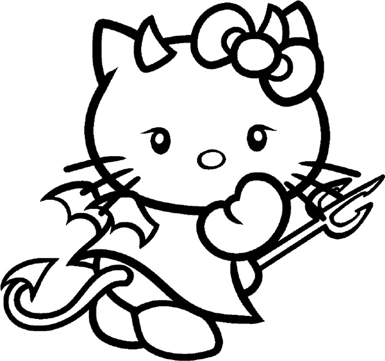  Mewarnai  Gambar Hello  Kitty  20
