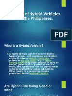 Report Future of Hybrid Vehicles in The Philippines