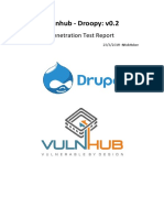 Vulnhub - Droopy: v0.2: Penetration Test Report