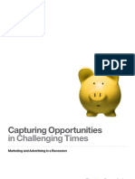 Capturing Opportunities in Chalenging Times