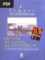 2005_Sensibilidades No Tempo, Tempo Das Sensibilidades