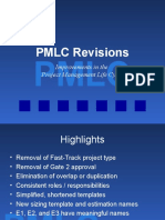 PMLC Revisions: Improvements in The Project Management Life Cycle