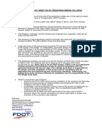 03152018 Preliminary Fact Sheet on Fiu Pedestrian Bridge Collapse