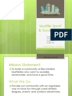 Seattle Sport and Social Club (2015 Sample