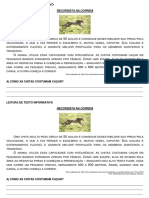 Leitura de Texto Informativo