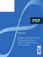 Pesquisa Avon Violência Contra A Mulher
