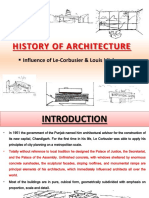 History of Architecture: Influence of Le-Corbusier & Louis I Kahn