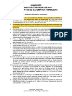 Problemas de matemática financiera con anualidades y cuotas fijas