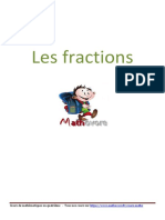 Fractions Cours Maths 4eme