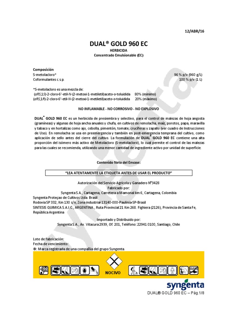 Etiqueta Dual Gold Jun 2017 | PDF | Trigo | Alimentos
