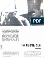 La Nueva Ola George Sadoul Revista Cine Cubano N. 1
