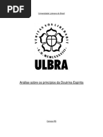 Ulbra Cultura Religiosa Espiritismo