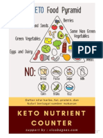 Keto Nutrien Counter - Ebook Kandungan Nutrisi