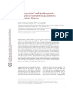 CSH Perspectives Rev - Apolipoprotein E and Apolipoprotein E Receptors - Normal Biology and Roles in AD