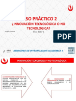 Caso Practico 2 - Innovacion Tecnologica y No Tecnologica