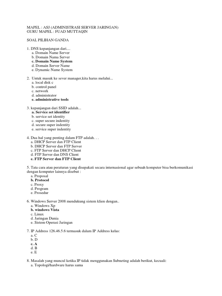 28++ Contoh soal asj kls 11 semester 1 info