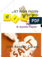 Diet Peserta Prolanis (HT, DM, Hiperkolesterolemia)