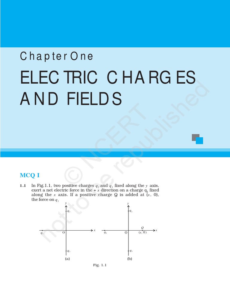 Class 12 Physics Capacitor Electric Charge
