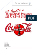 Organizational Structure of The Coca-Cola Company